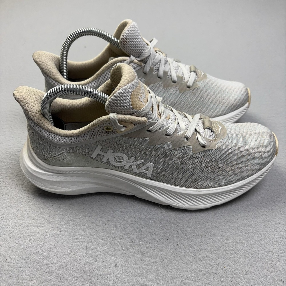 Hoka One One Solimar Shoes Womens Size 8 Gray Running Sneakers 1123075 NCSH